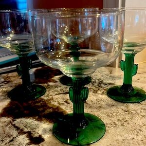 Set of 4 Margarita Glasses